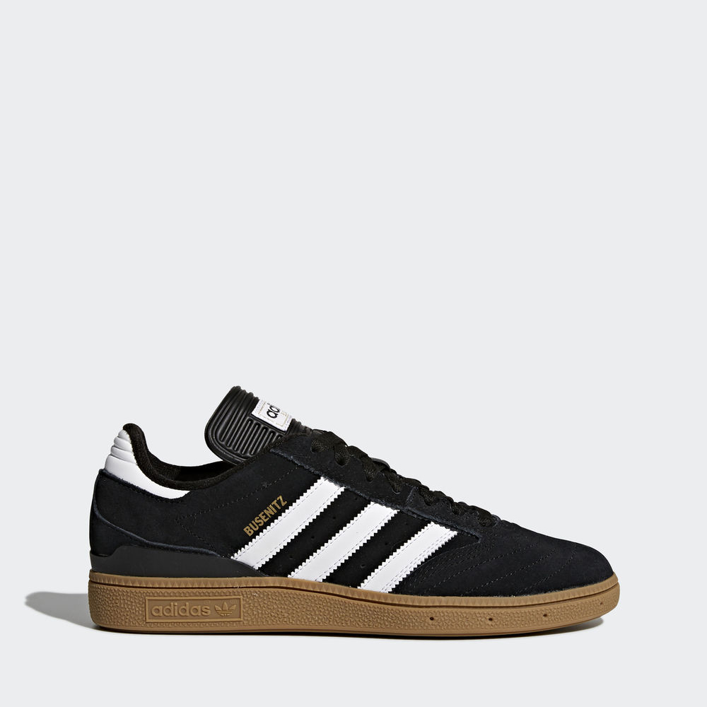 Adidas Busenitz Pro - αθλητικα παπουτσια ανδρικα - Μαυρα/Ασπρα/Χρυσο Χρωμα Μεταλλικός,Μέγεθος: EU 36